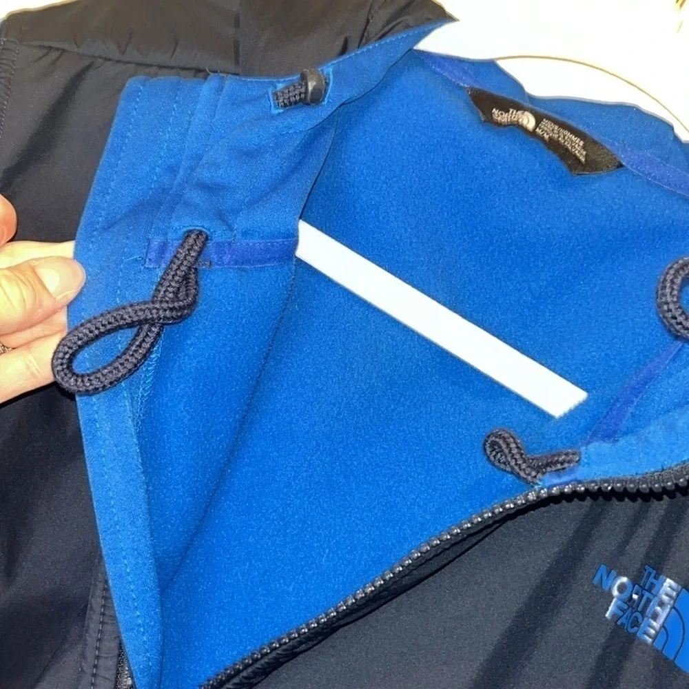MEN’S Blue/Navy Northface sweatshirt hooded jacket full zip size M
